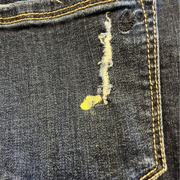 American Rag Distressed Mini Jean Skirt - Picture 9 of 9